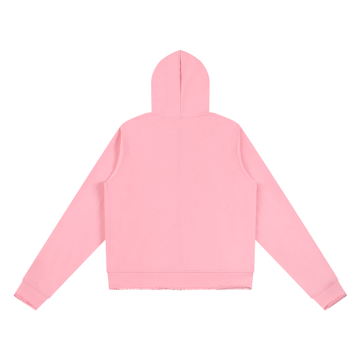 350 GSM Raw Edge Full Zip Hoodie (W)