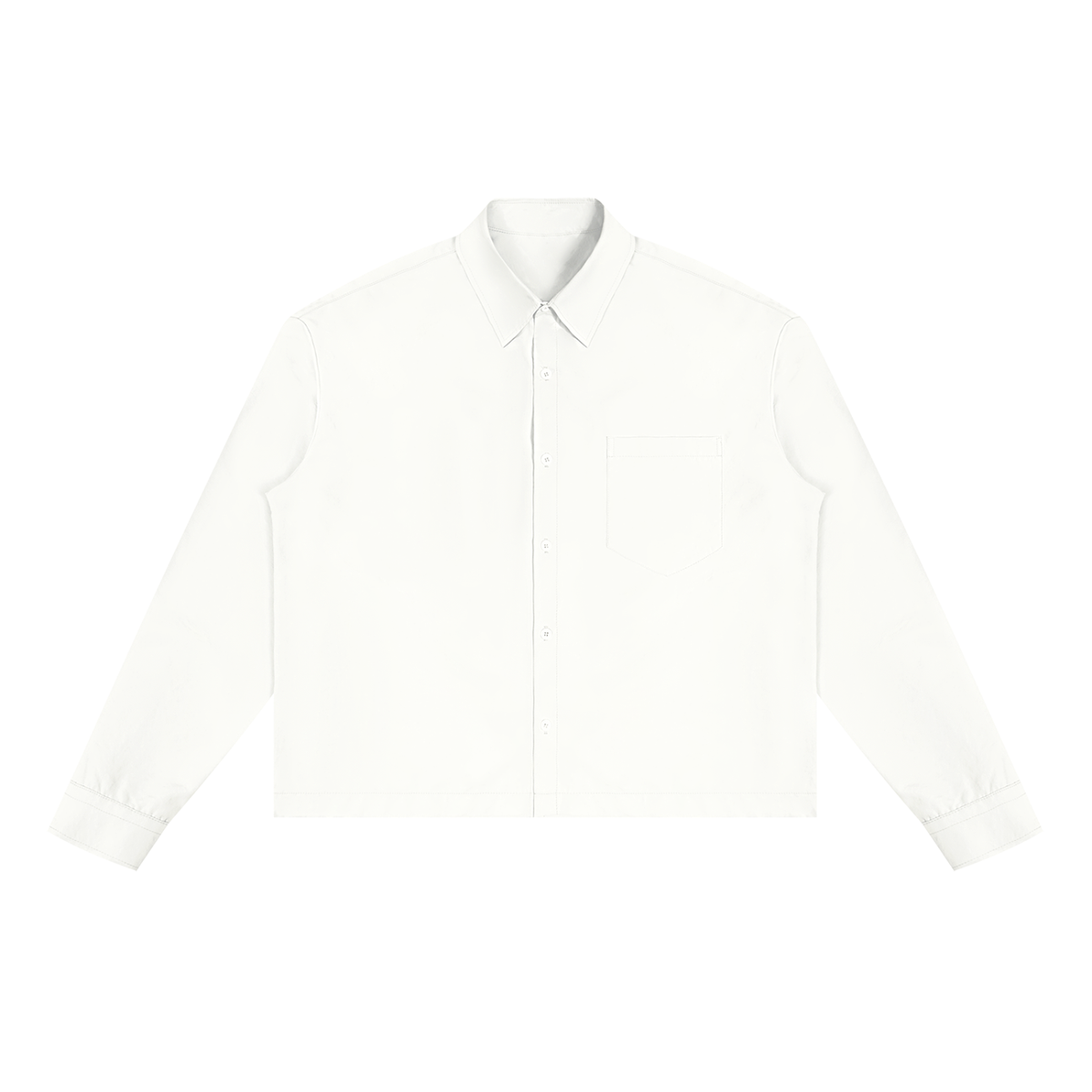 145 GSM Boxy Long Sleeve Shirt (U)