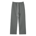 360 GSM Solid Color Fleece Straight Leg Pants (U)