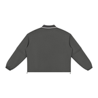 380 GSM Boxy Collared Detachable Sweatshirt (U)
