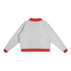 350 GSM Mock Neck Crewneck Sweatshirt (W)