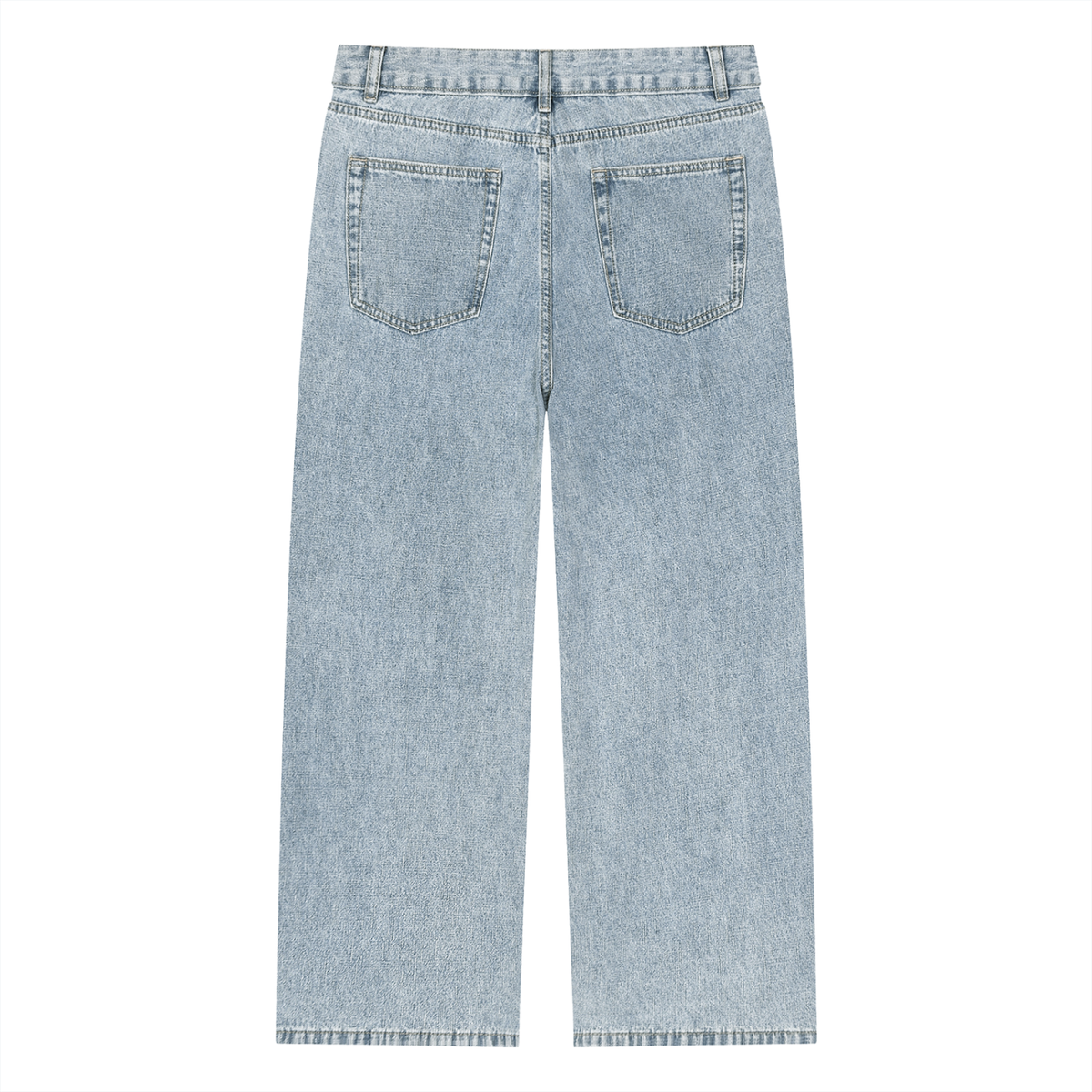 365 GSM Vintage Wash Straight Leg Jeans (U)
