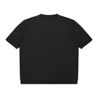 Cotton Knit Short Sleeve Henley T-Shirt