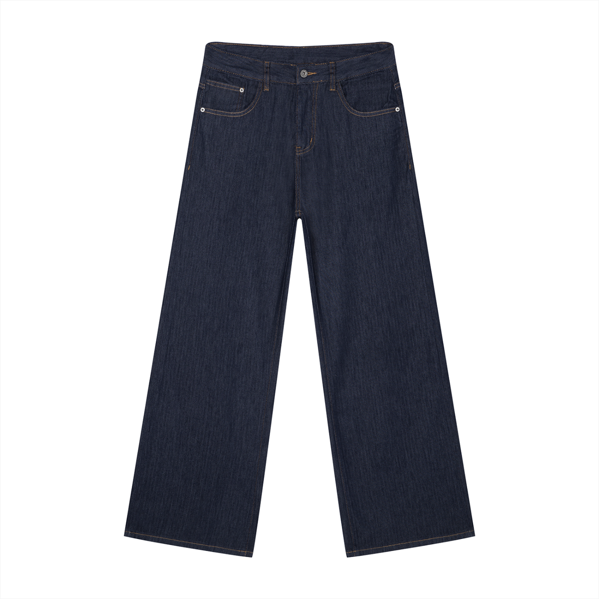 Men's Loose Fit Wide-Leg Jeans
