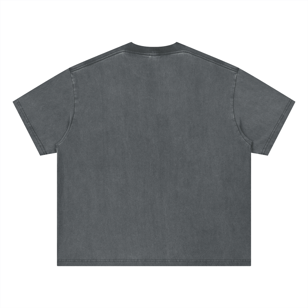 Vintage Wash Boxy T-Shirt – 260 GSM