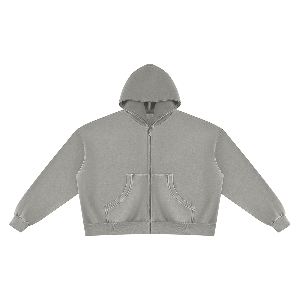 Vintage Wash Fleece Boxy Hoodie