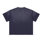Sun Faded Raw Edge T-Shirt