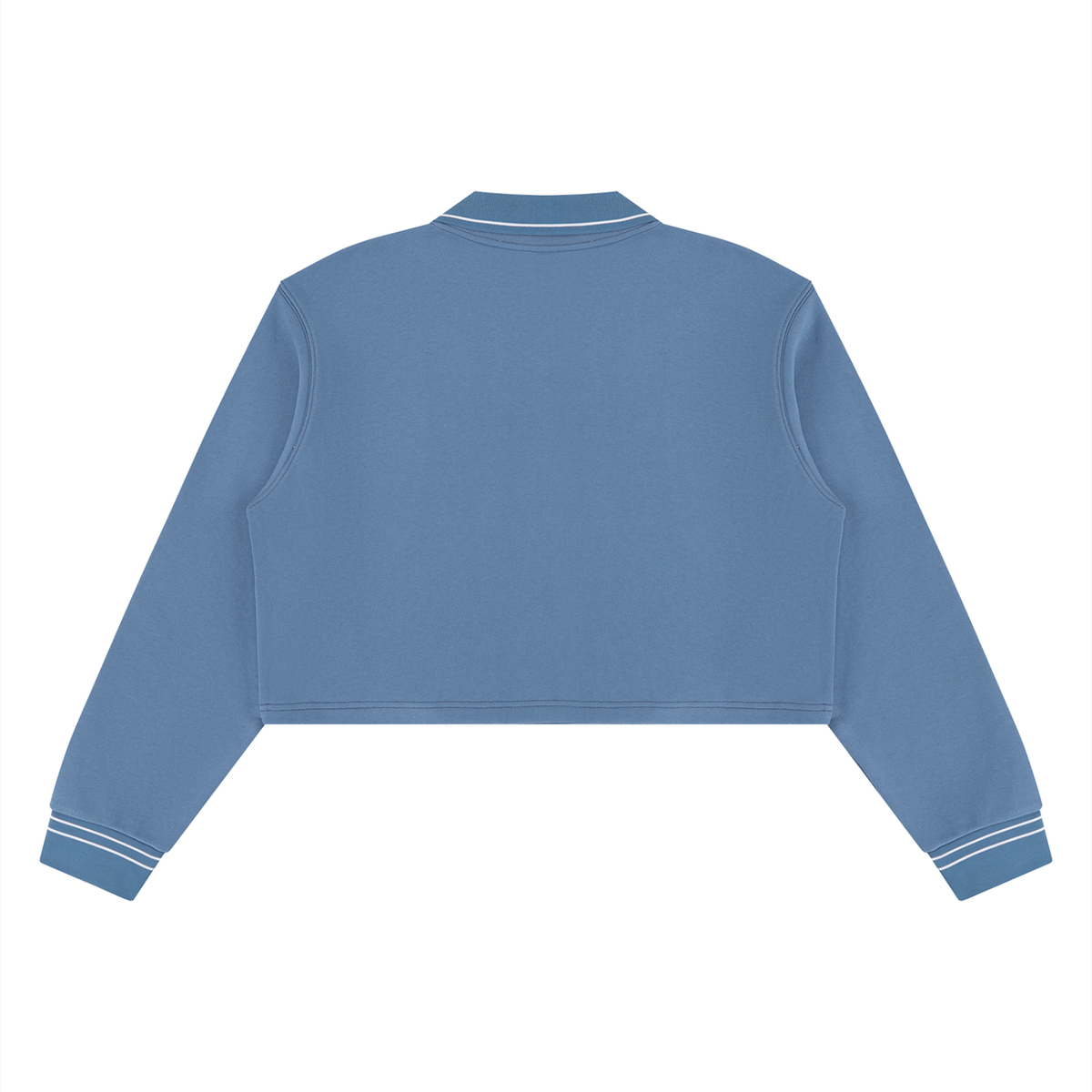 410 GSM Crop Collared Sweatshirt (W)