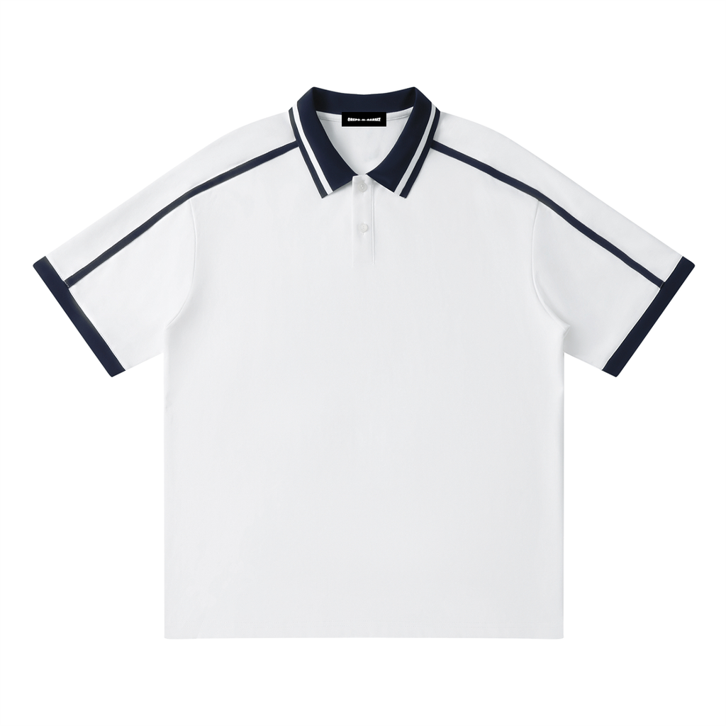 Contrast Piping Polo Shirt