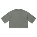 350 GSM Waffle Boxy T-Shirt (U)