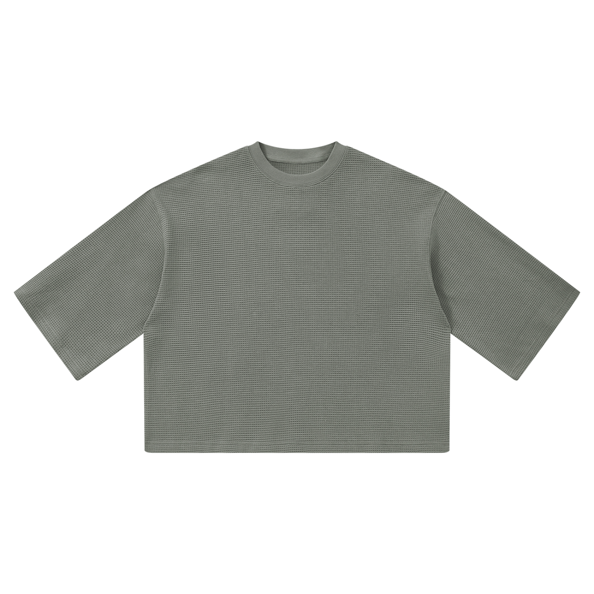 350 GSM Waffle Boxy T-Shirt (U)