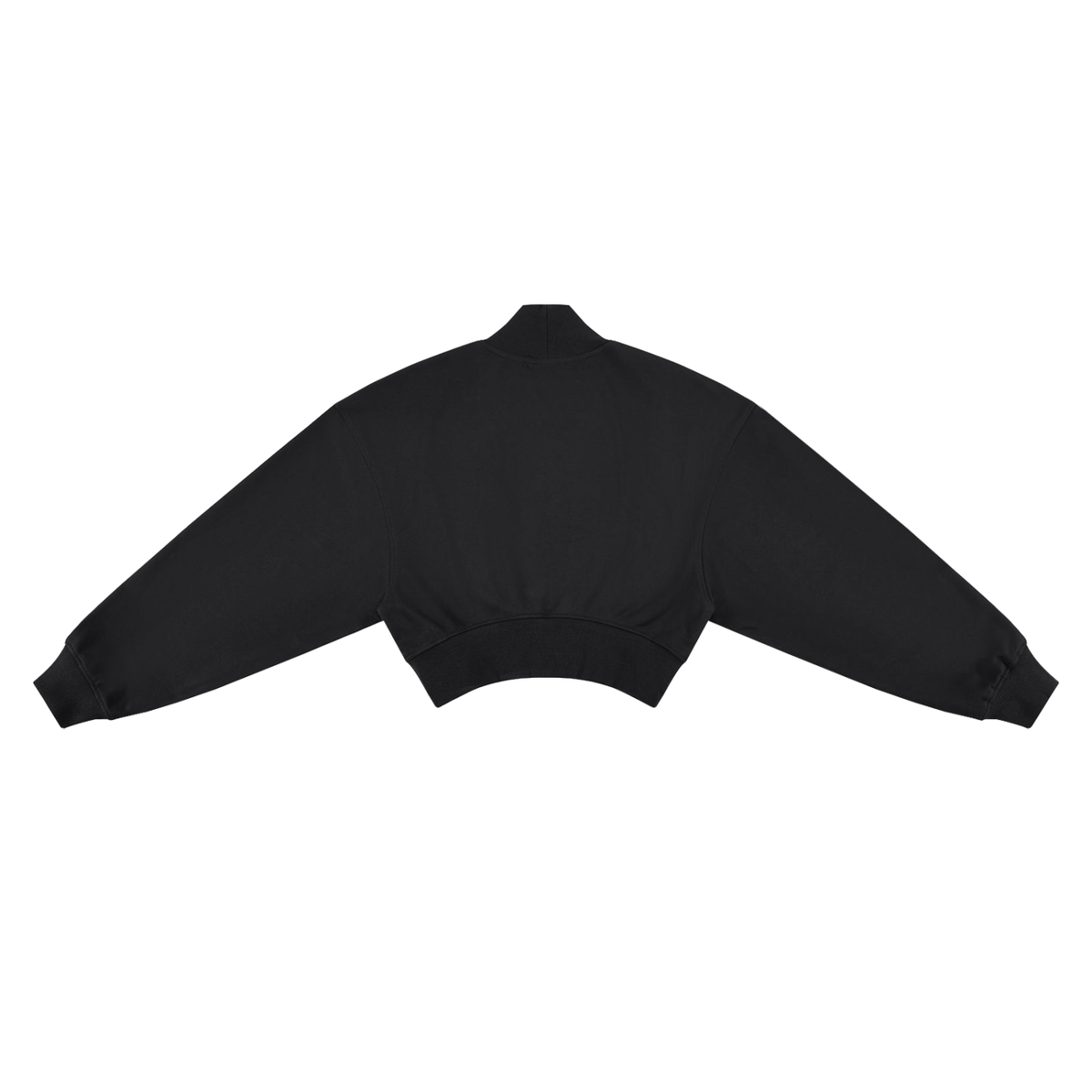 280 GSM Crop Mock Neck Sweatshirt (W)