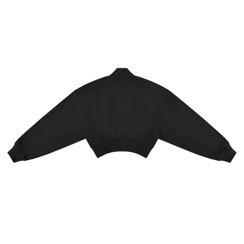 280 GSM Crop Mock Neck Sweatshirt (W)