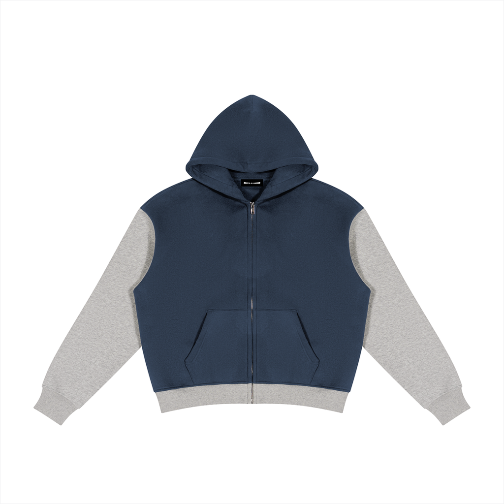 350 GSM Multi Color Full Zip Hoodie