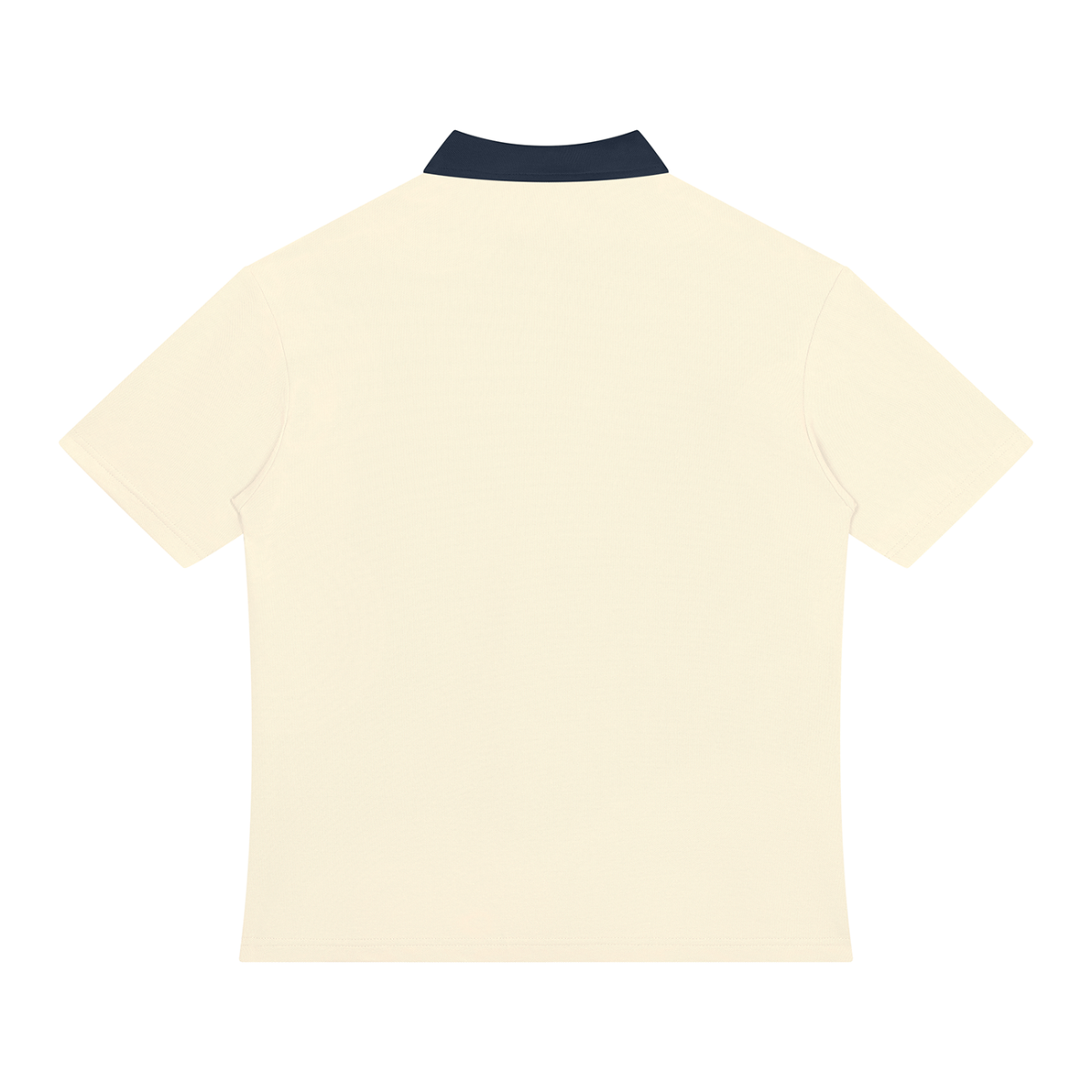 Color Block Quarter-Zip Polo Shirt
