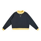 350 GSM Mock Neck Crewneck Sweatshirt (W)