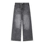 Men's Vintage Wash Denim Jeans – 420 GSM