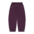 345 GSM Piping Fleece Barrel Leg Sweatpants(U)