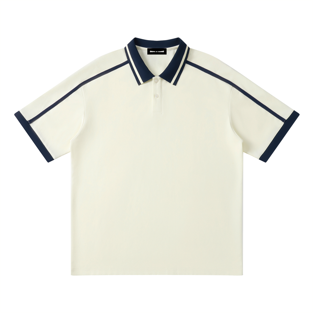 Contrast Piping Polo Shirt