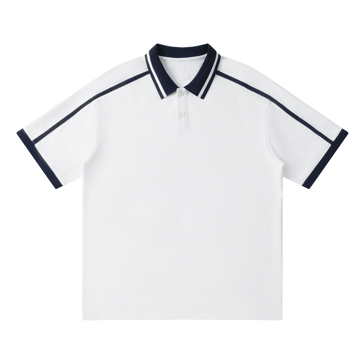 Contrast Piping Polo Shirt