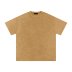 Snow Wash Oversized Cotton T-Shirt