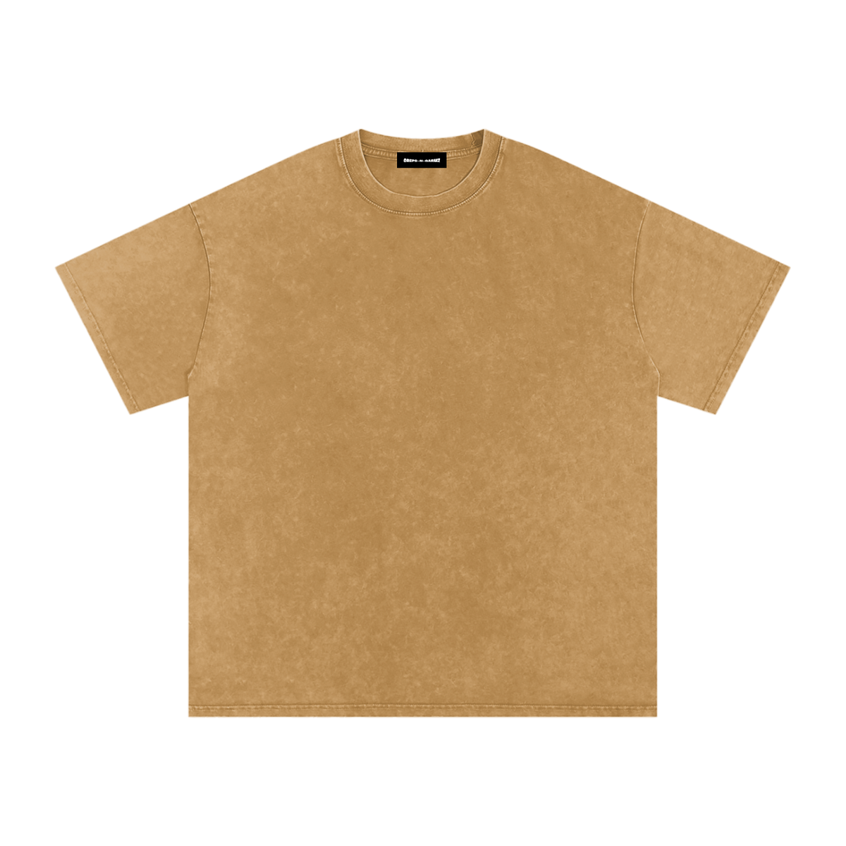 Snow Wash Oversized Cotton T-Shirt