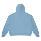 Vintage Wash Boxy Full-Zip Hoodie