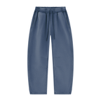 390 GSM Vintage Wash Barrel Leg Fleece Sweatpants (U)