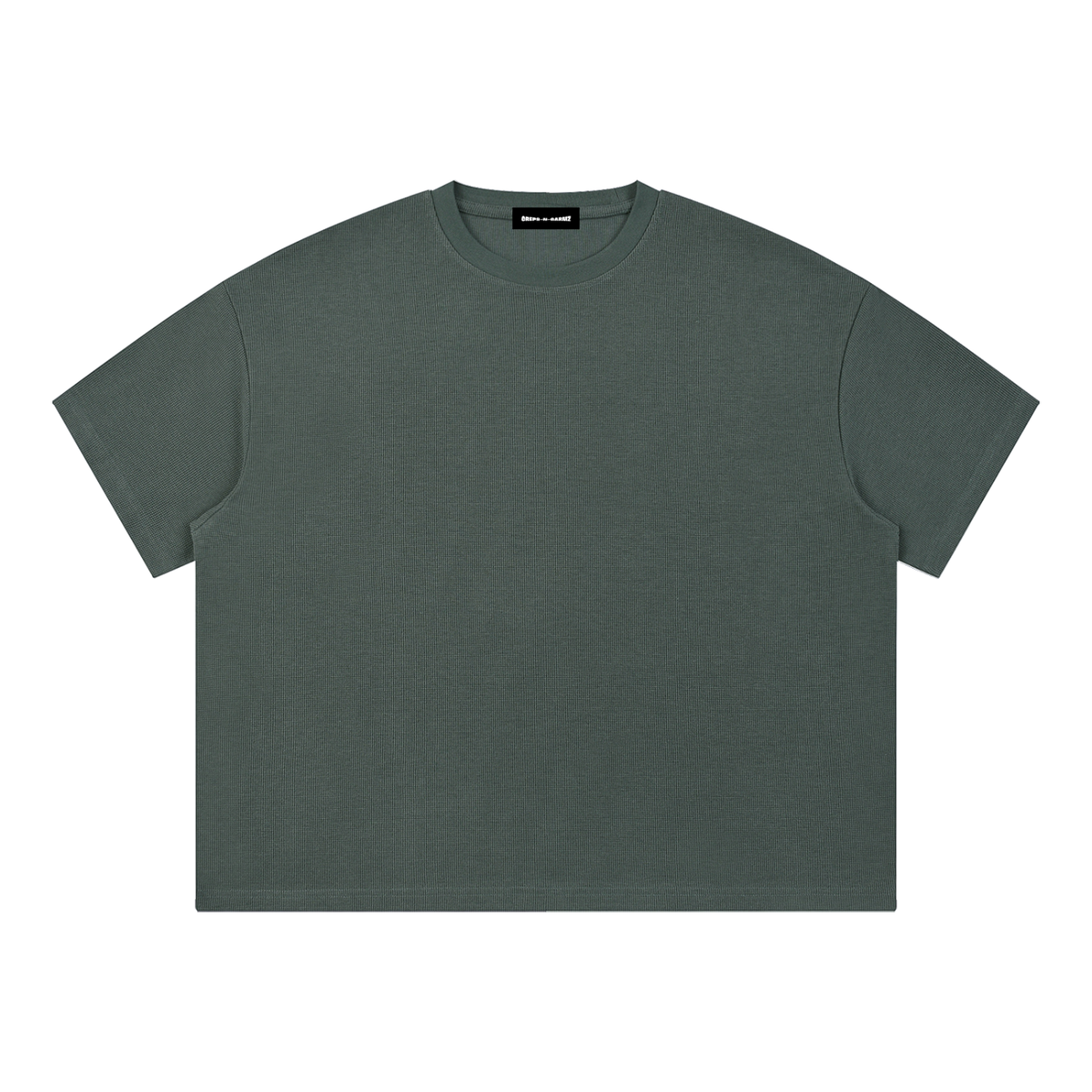 Waffle Boxy T-Shirt – 270 GSM