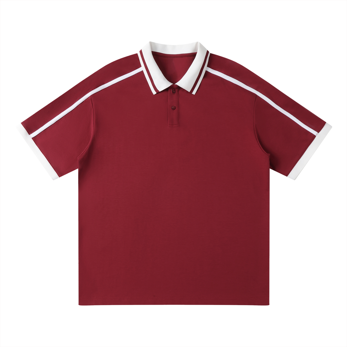 Contrast Piping Polo Shirt