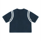 Color Block Waffle Boxy T-Shirt