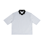 Pinstripe Collared Soccer Jersey