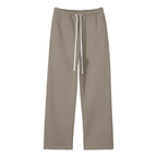 360 GSM Solid Color Fleece Straight Leg Pants (U)