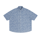 Boxy Vintage Wash Denim Shirt