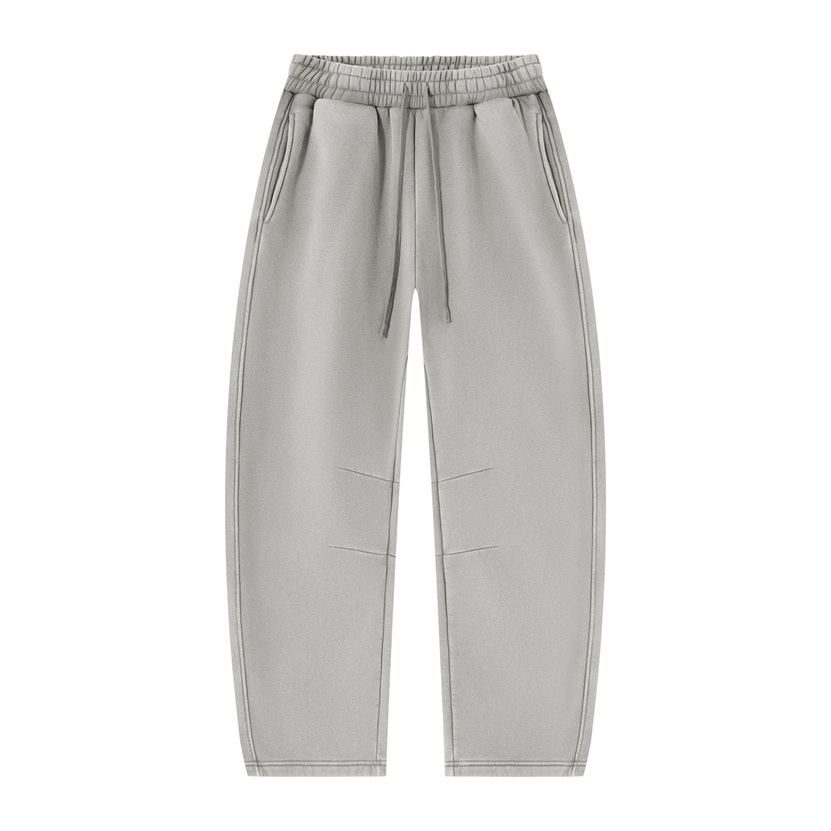 390 GSM Vintage Wash Barrel Leg Fleece Sweatpants (U)