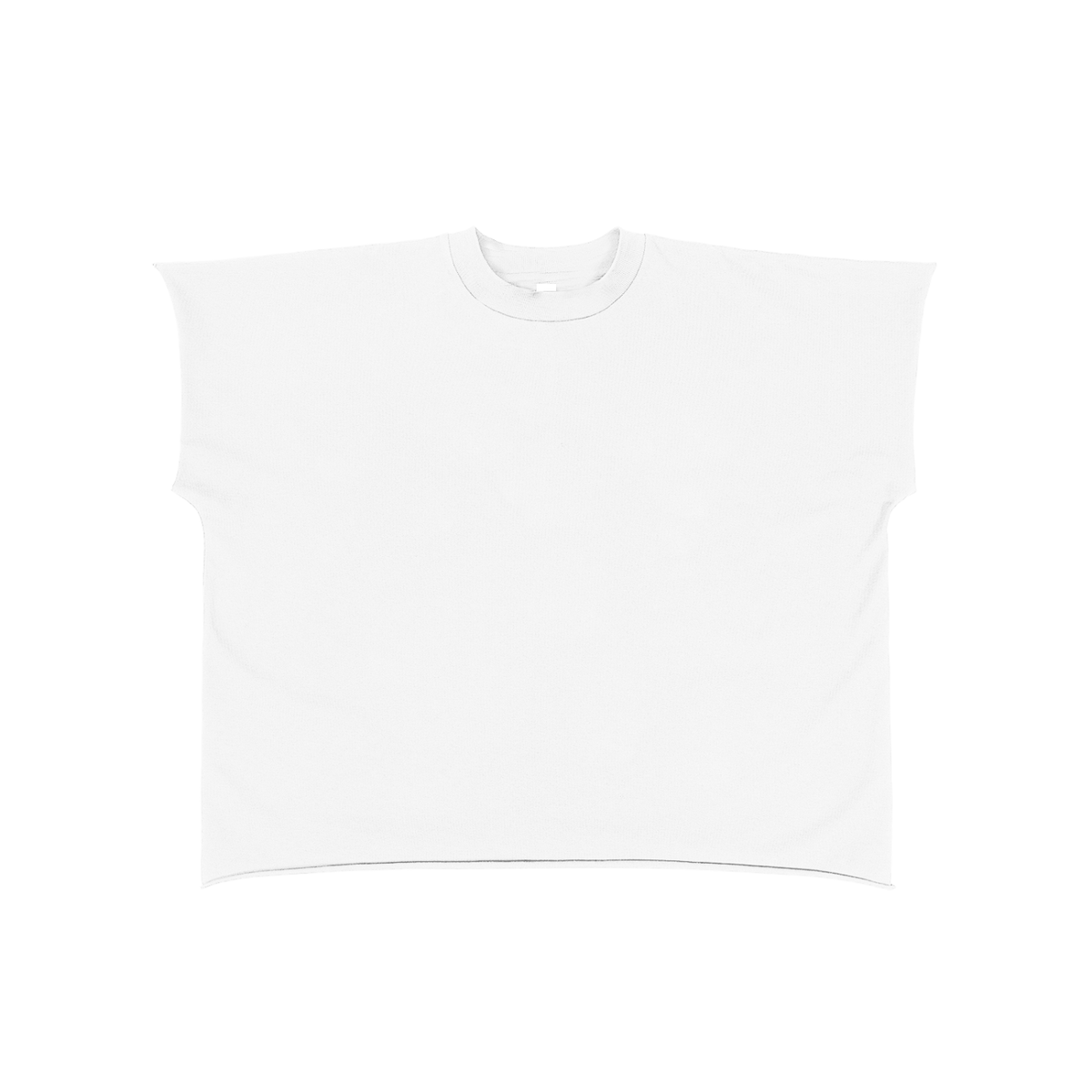 Men's Raw Edge Boxy Non-Shrink T-Shirt