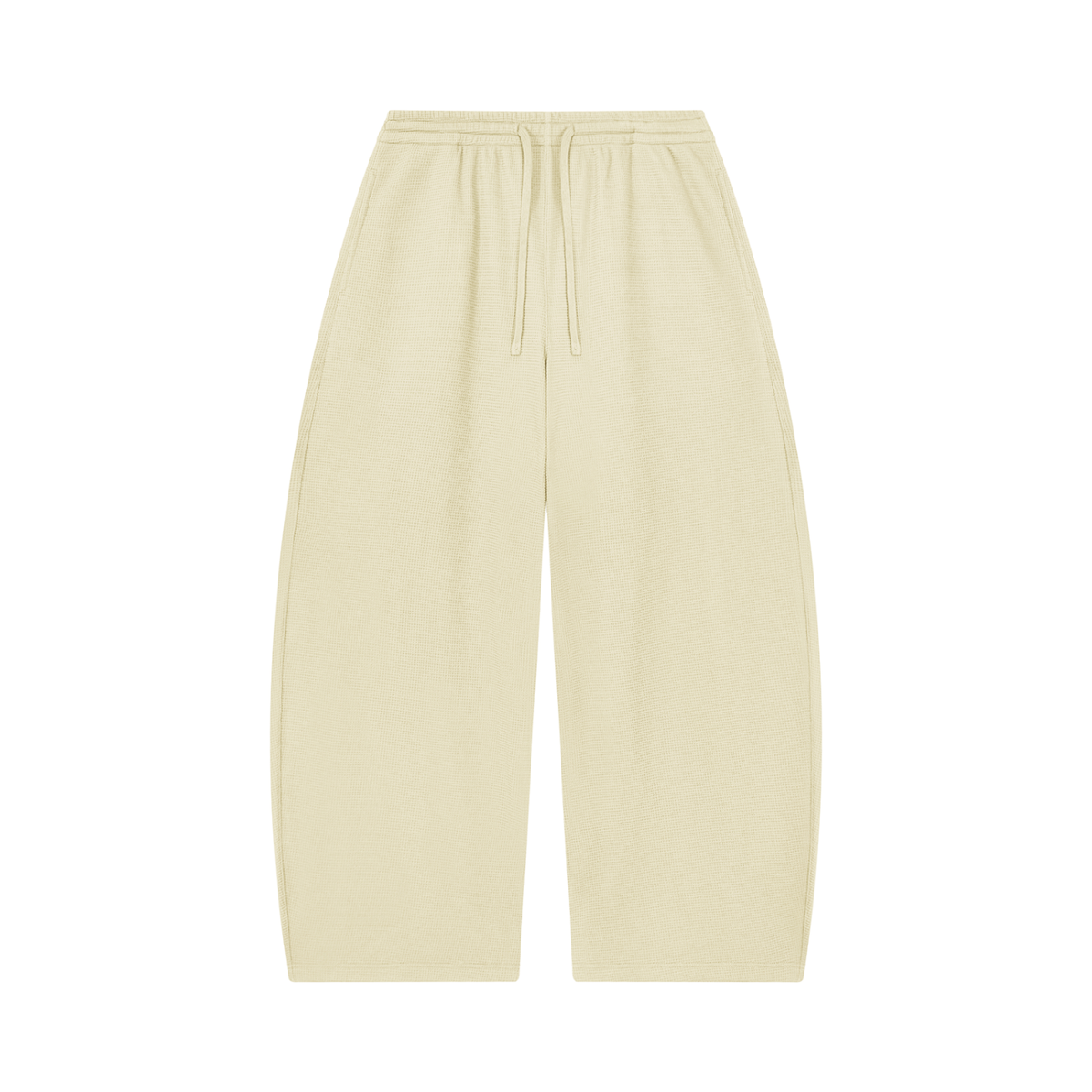 360 GSM Waffle Barrel Leg Pants (u)