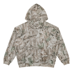 Oversized Fleece Tree Camo Hoodie