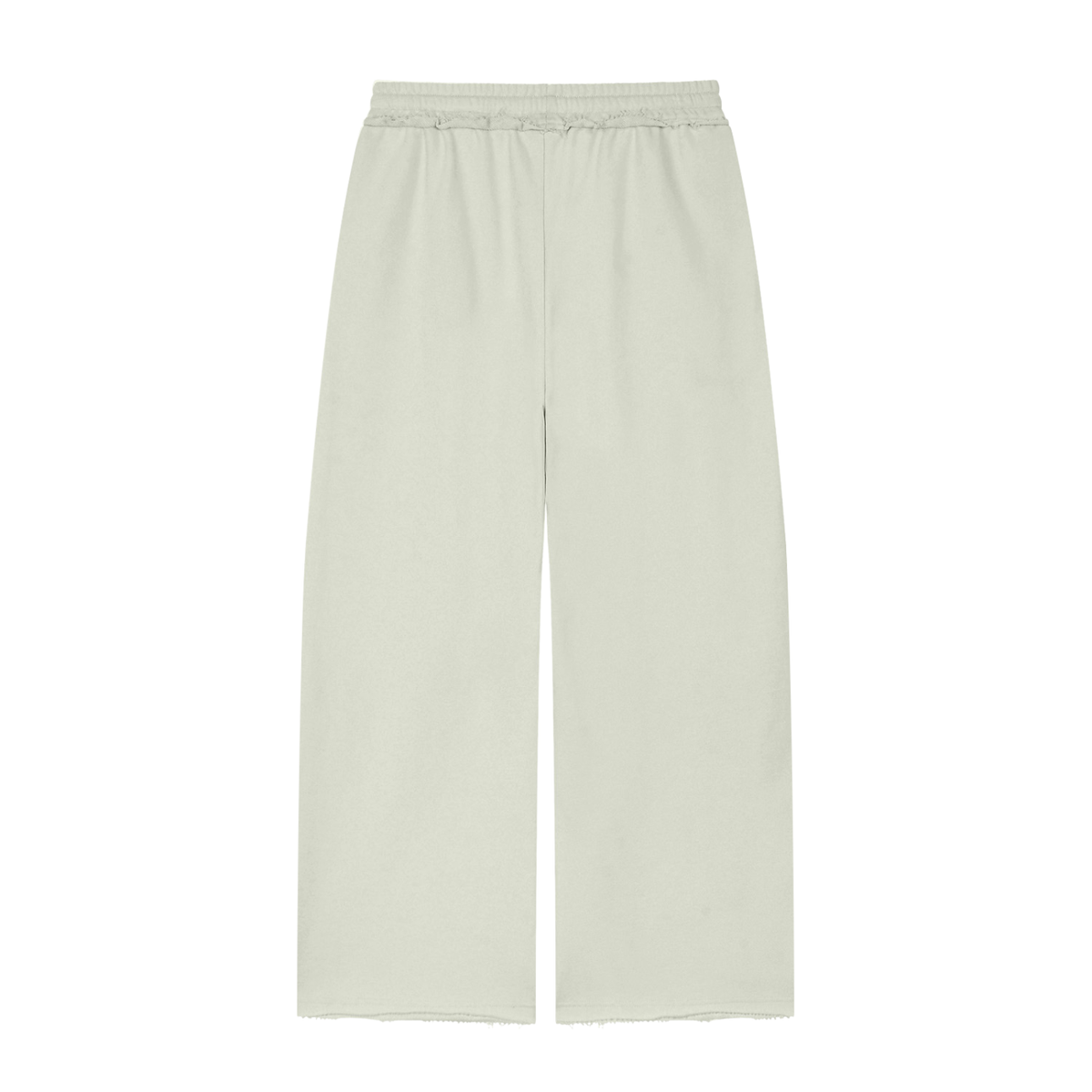 350 GSM Wide Leg Raw Edge Sweatpants (W)