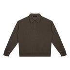 350 GSM Boxy Quarter-Zip Sweatshirt (U)