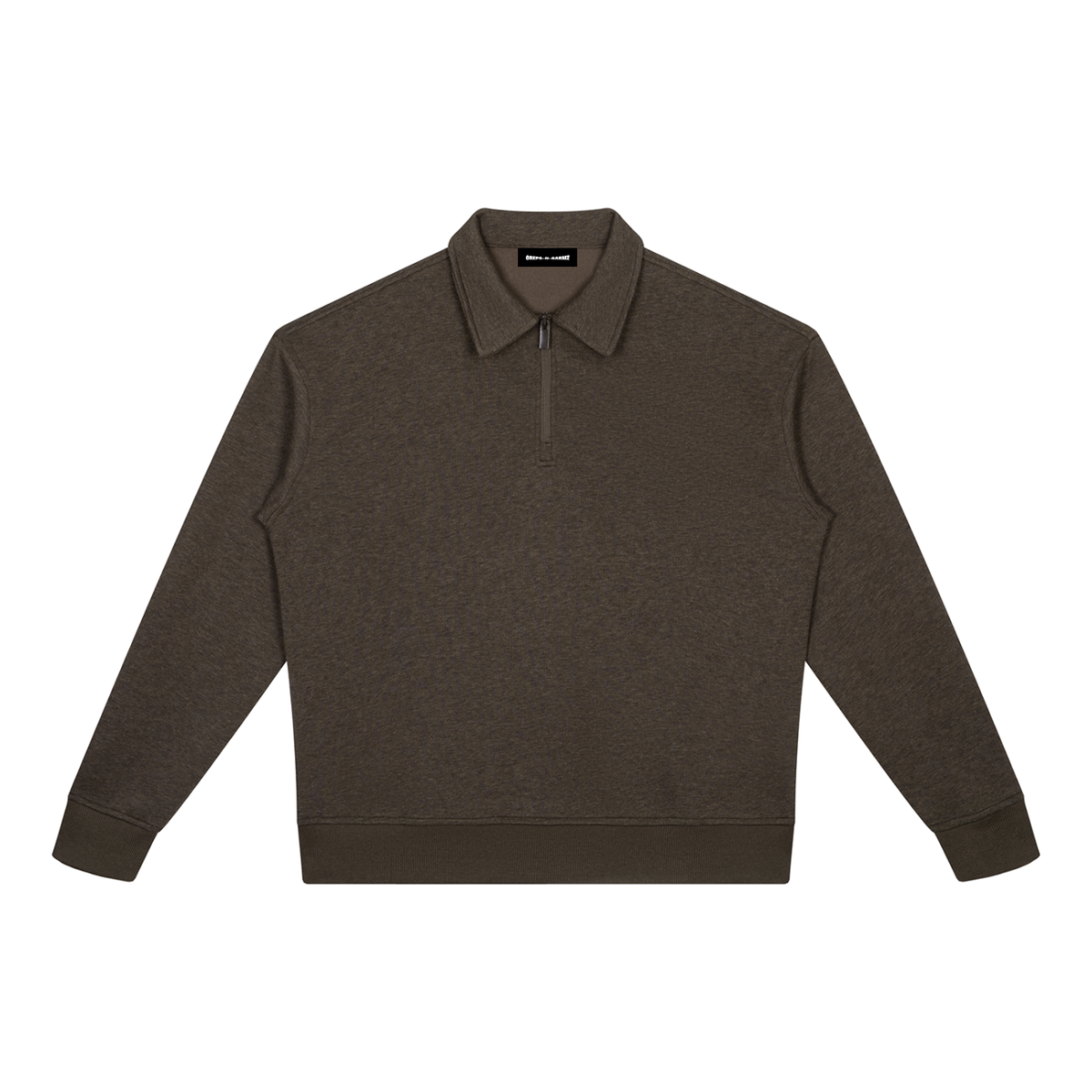 350 GSM Boxy Quarter-Zip Sweatshirt (U)