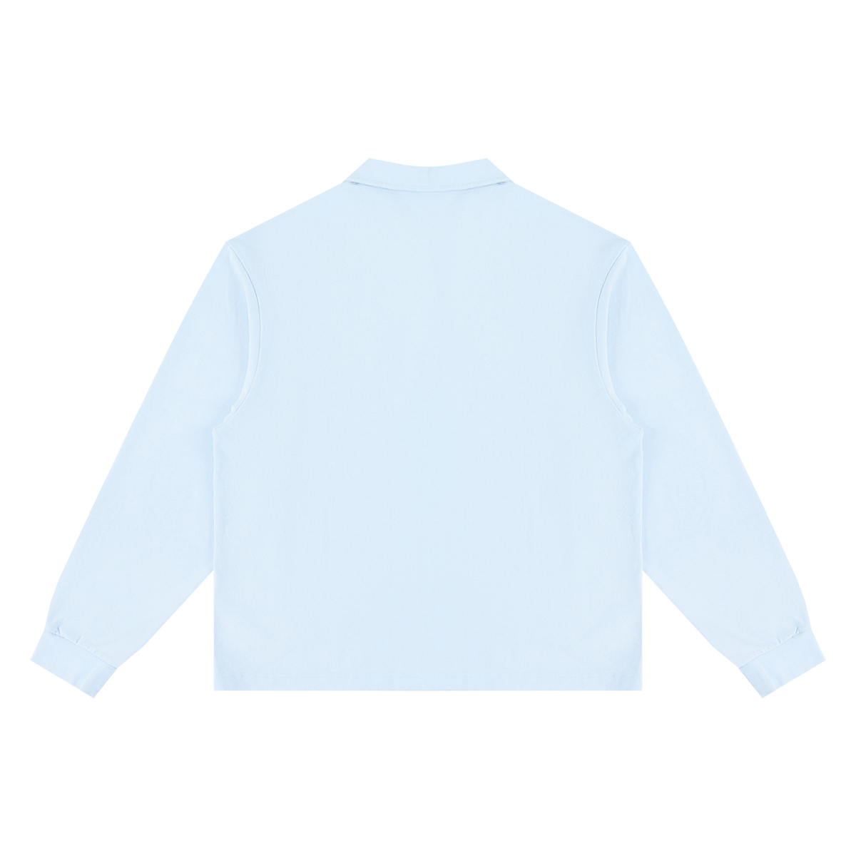 320 GSM Loose Long Sleeve Polo Shirt (U)
