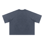 340 GSM Mineral Wash Boxy Waffle T-Shirt (U)