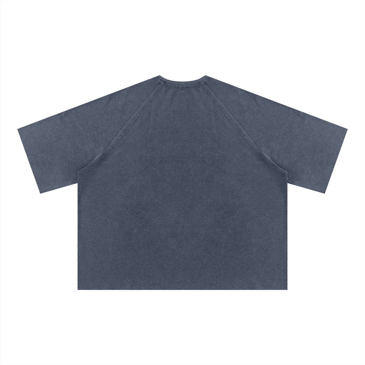 340 GSM Mineral Wash Boxy Waffle T-Shirt (U)