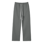 360 GSM Solid Color Fleece Straight Leg Pants (U)