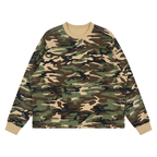 300 GSM Military Boxy Long Sleeve T-Shirt