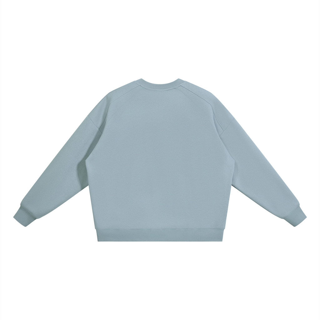 350 GSM Oversized V-Neck Sweatshirt (U)