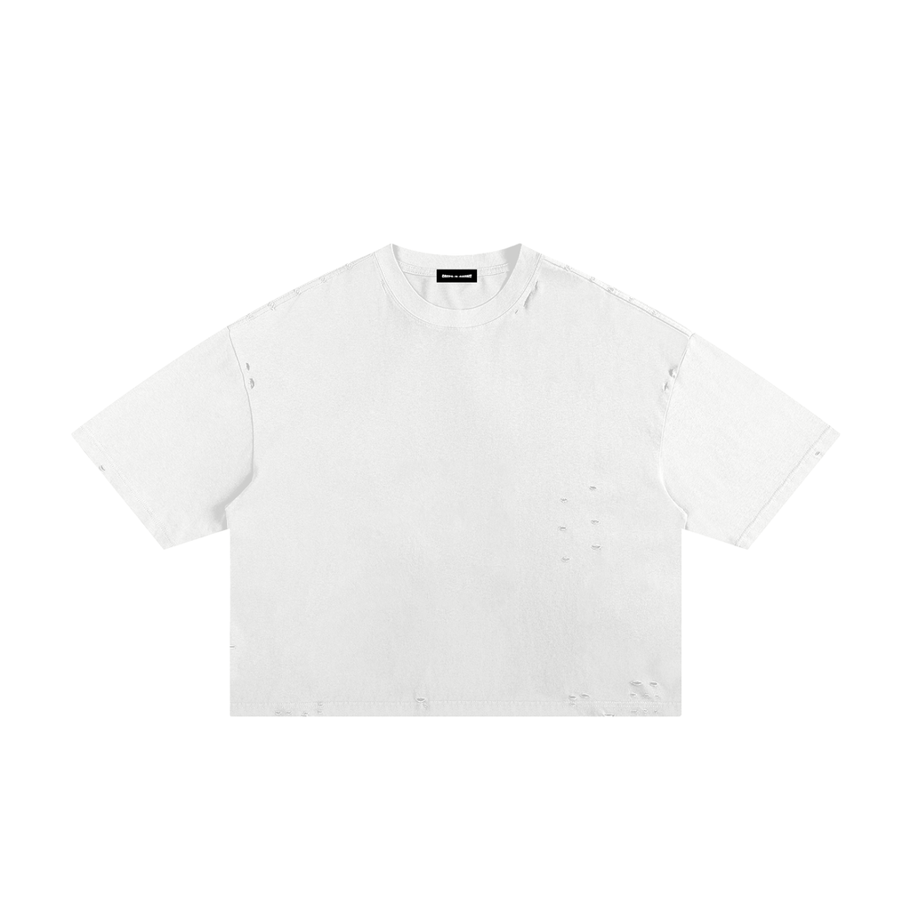 250 GSM Classic Frayed Boxy Tee