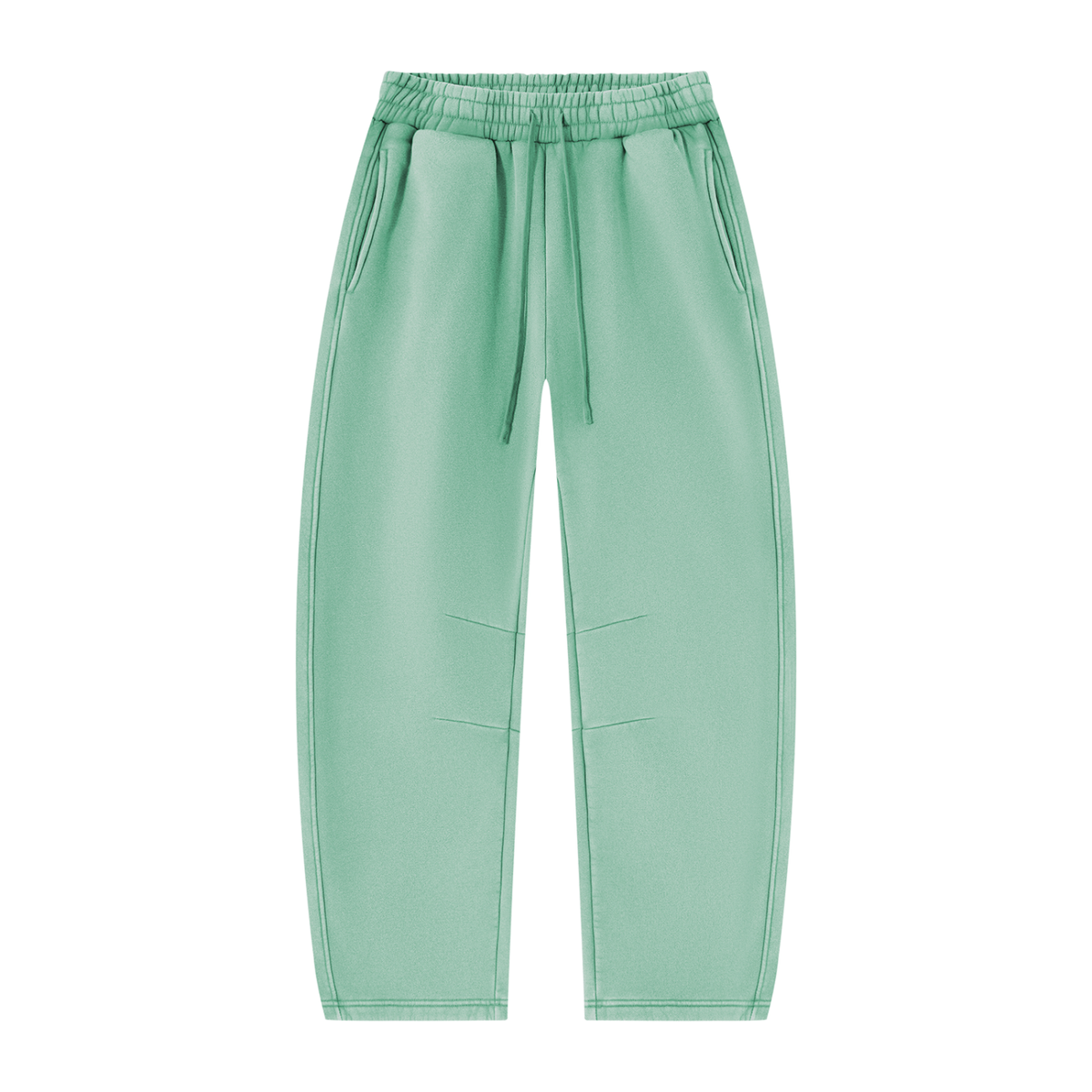 390 GSM Vintage Wash Barrel Leg Fleece Sweatpants (U)