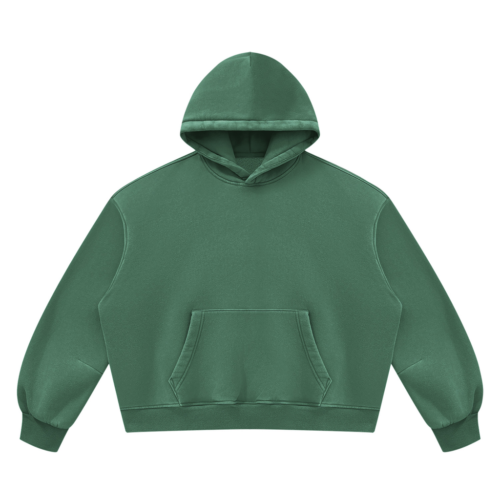 390 NGSM Vintage Wash Boxy Fleece Hoodie (U)